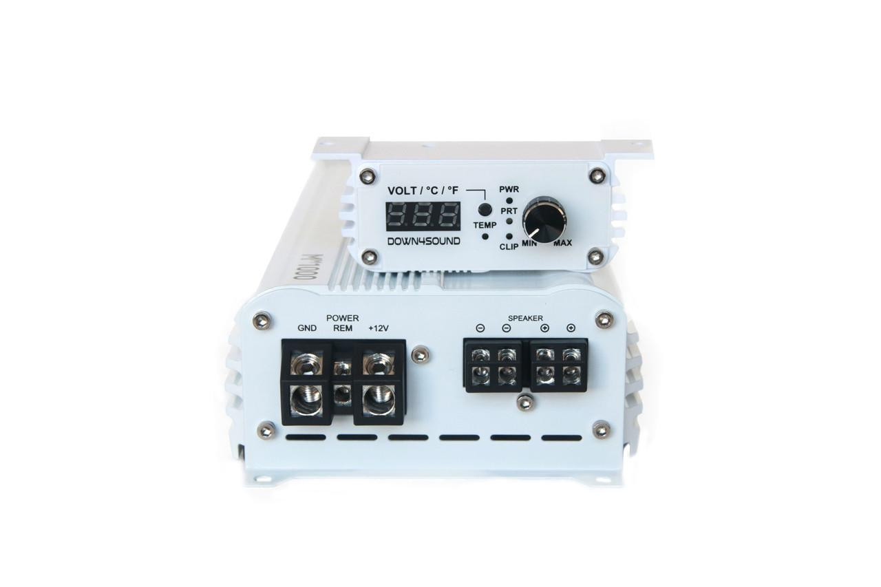 DOWN4SOUND | MM1000 (MINI MAXX) - WHITE GLOSS | 1000W RMS MINI CAR