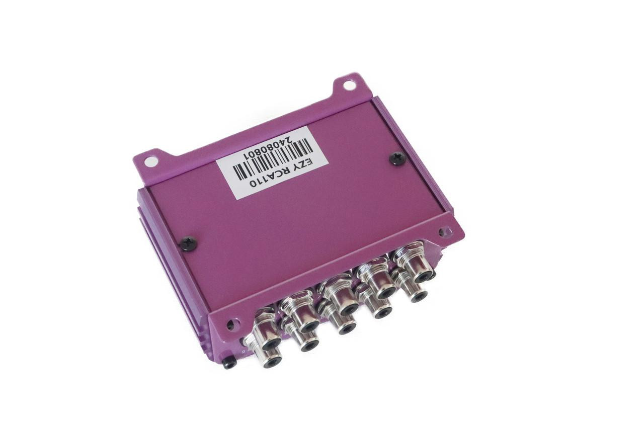 DOWN4SOUND - EZY RCA110 - PURPLE - 1 in 10 out Powered RCA