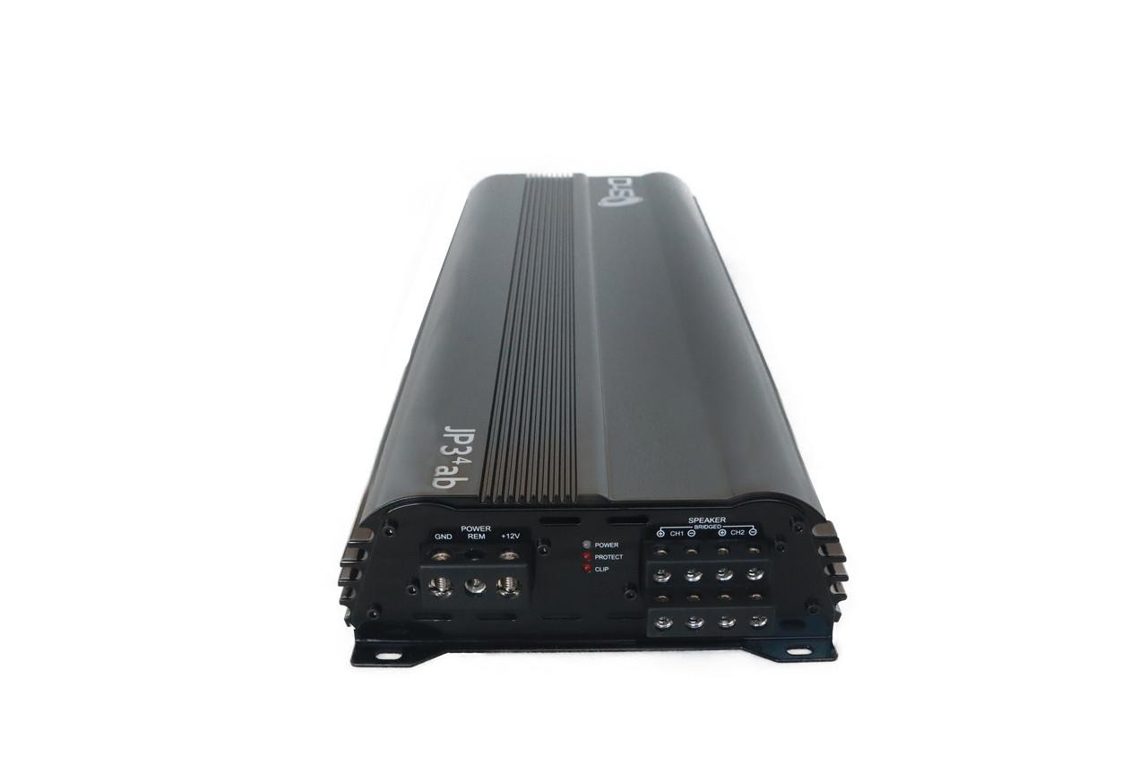 DOWN4SOUND | JP34 AB BLACK GLOSS | 590W RMS | 4 CHANNEL AMPLIFIER