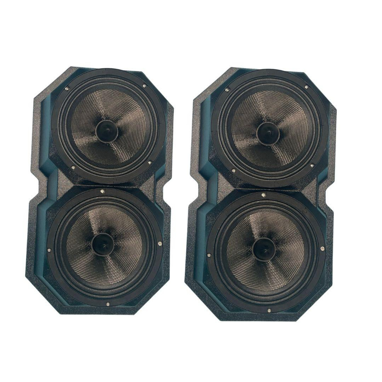 DOWN4SOUND Custom Speaker Pods Brand - Dual 8