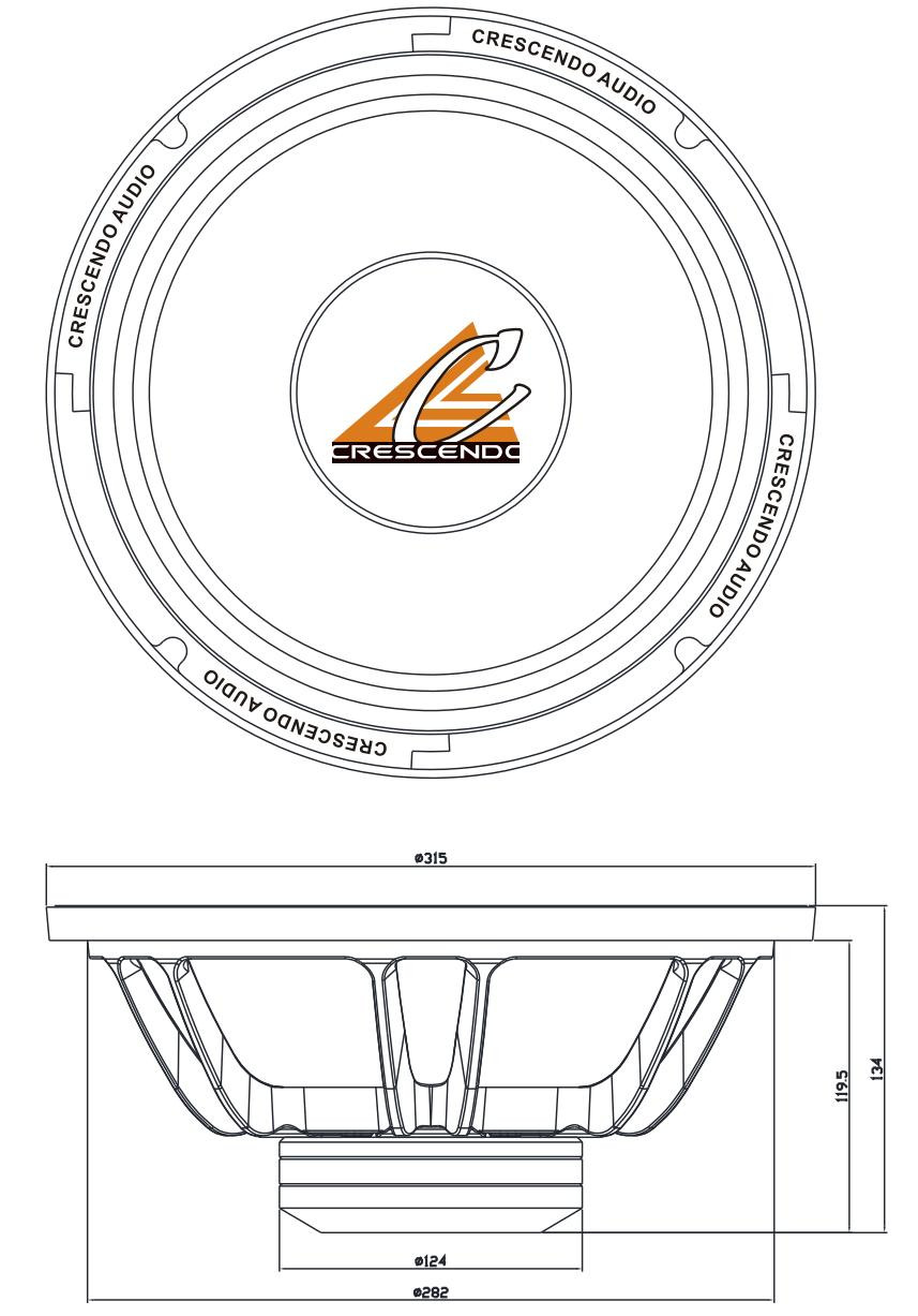 CRESCENDO AUDIO | UN-12V3 | 12