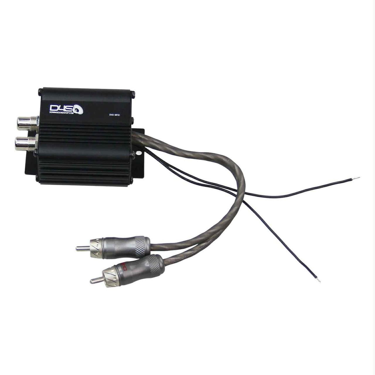 DOWN4SOUND D4S-NFO1 | RCA Noise Filter - Down4Sound Shop