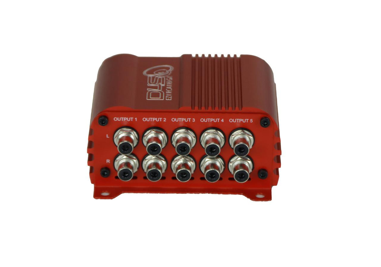 DOWN4SOUND - EZY RCA110GX - RED - POWER RCA DISTRIBUTION WITH