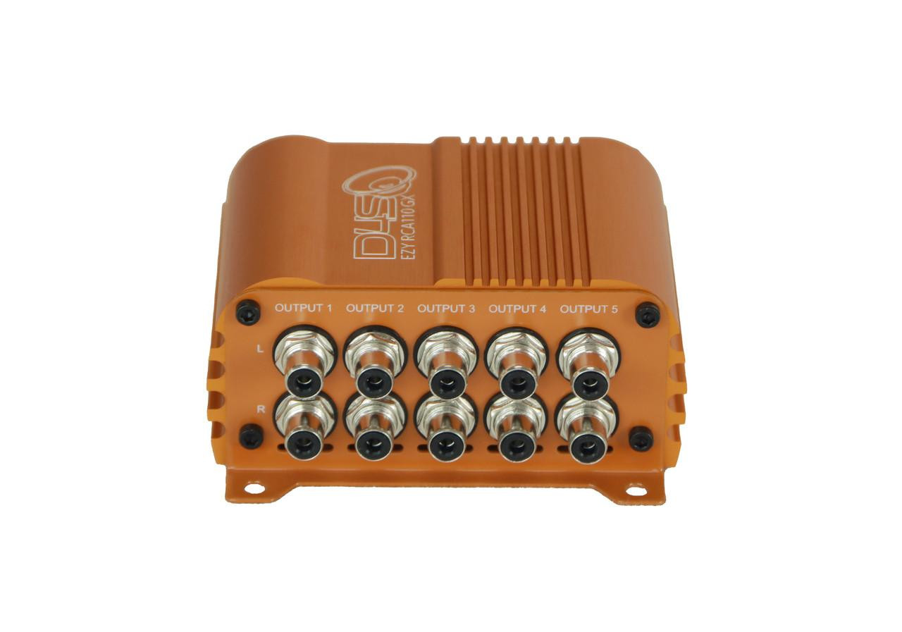 DOWN4SOUND | EZY RCA110GX - ORANGE - POWER RCA DISTRIBUTION WITH