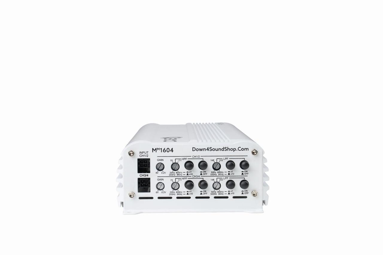 Pod mini 白 DOWN4SOUND | MM1604 (MINI MAXX) - WHITE GLOSS | 600W RMS MINI | 4