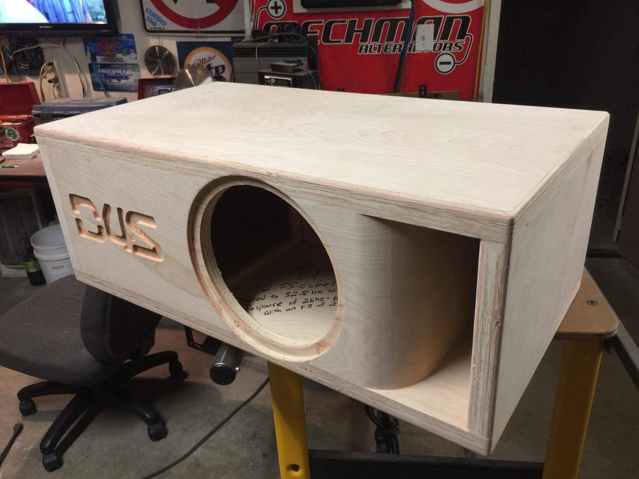 Custom single 12 inch sales subwoofer box