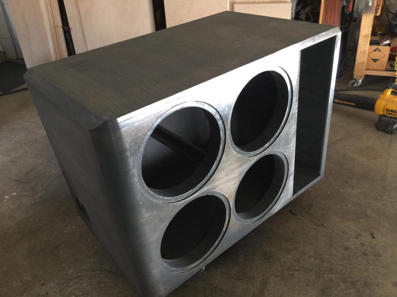 triple 15 inch subwoofer box ported