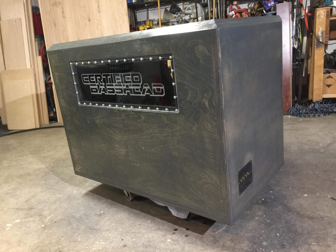 quad 15 subwoofer box