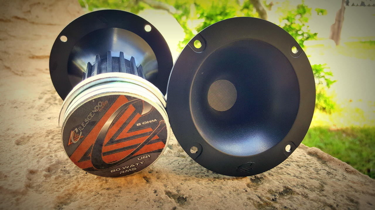 CRESCENDO AUDIO | UN-1 ULTRA NEO COMPACT COMPRESSION HORN | 4 OHM