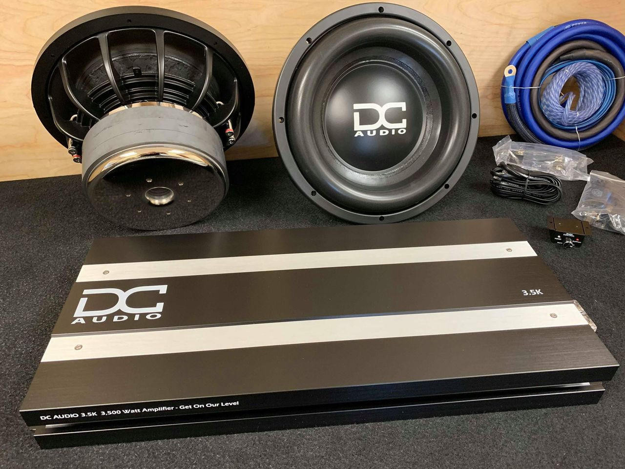 3500W DC AUDIO LEVEL 4 DOUBLE SUB PACKAGE (PLEASE READ DESCRIPTION FOR  DETAILS)