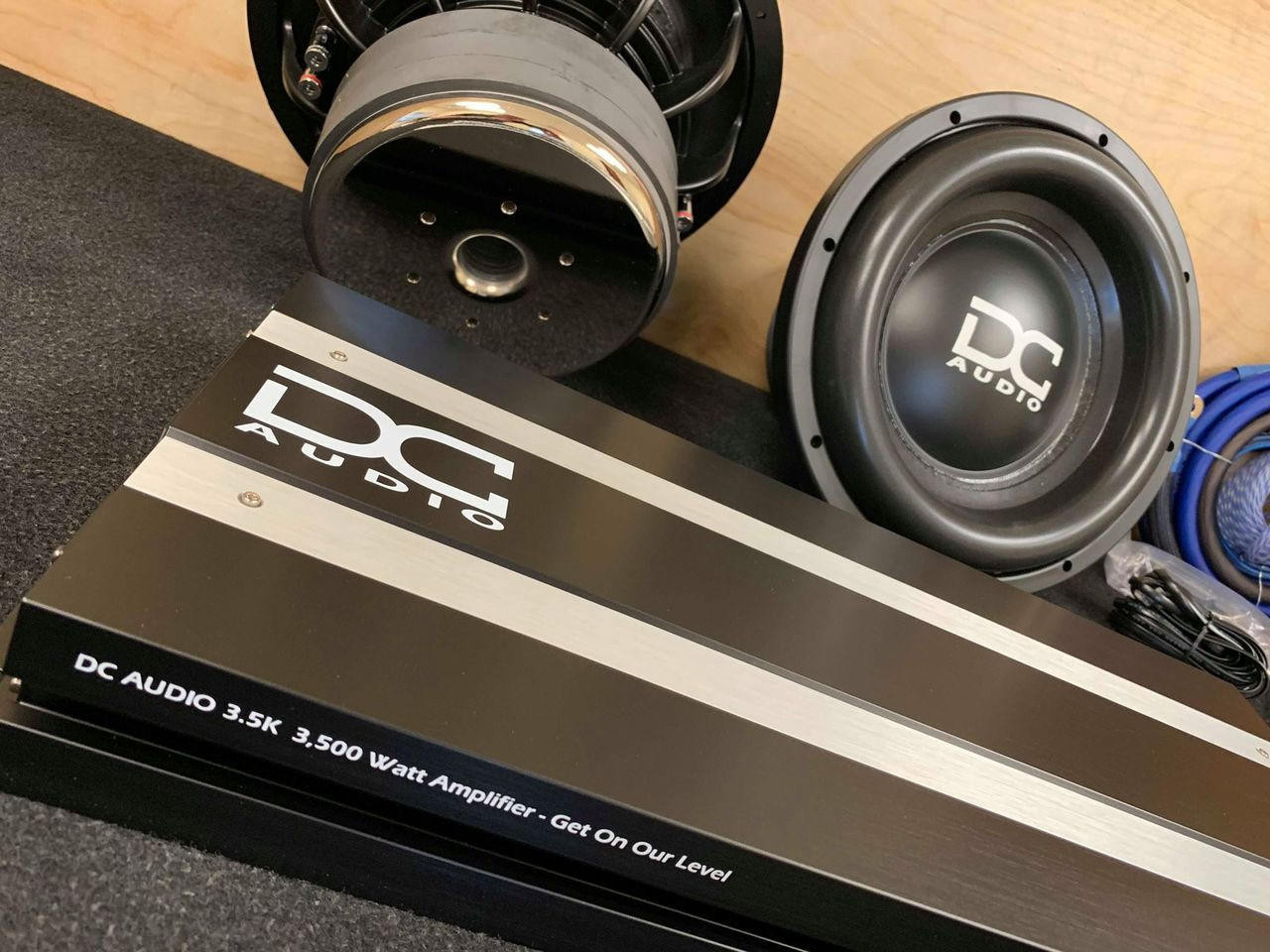 3500W DC AUDIO LEVEL 4 DOUBLE SUB PACKAGE (PLEASE READ DESCRIPTION FOR  DETAILS)