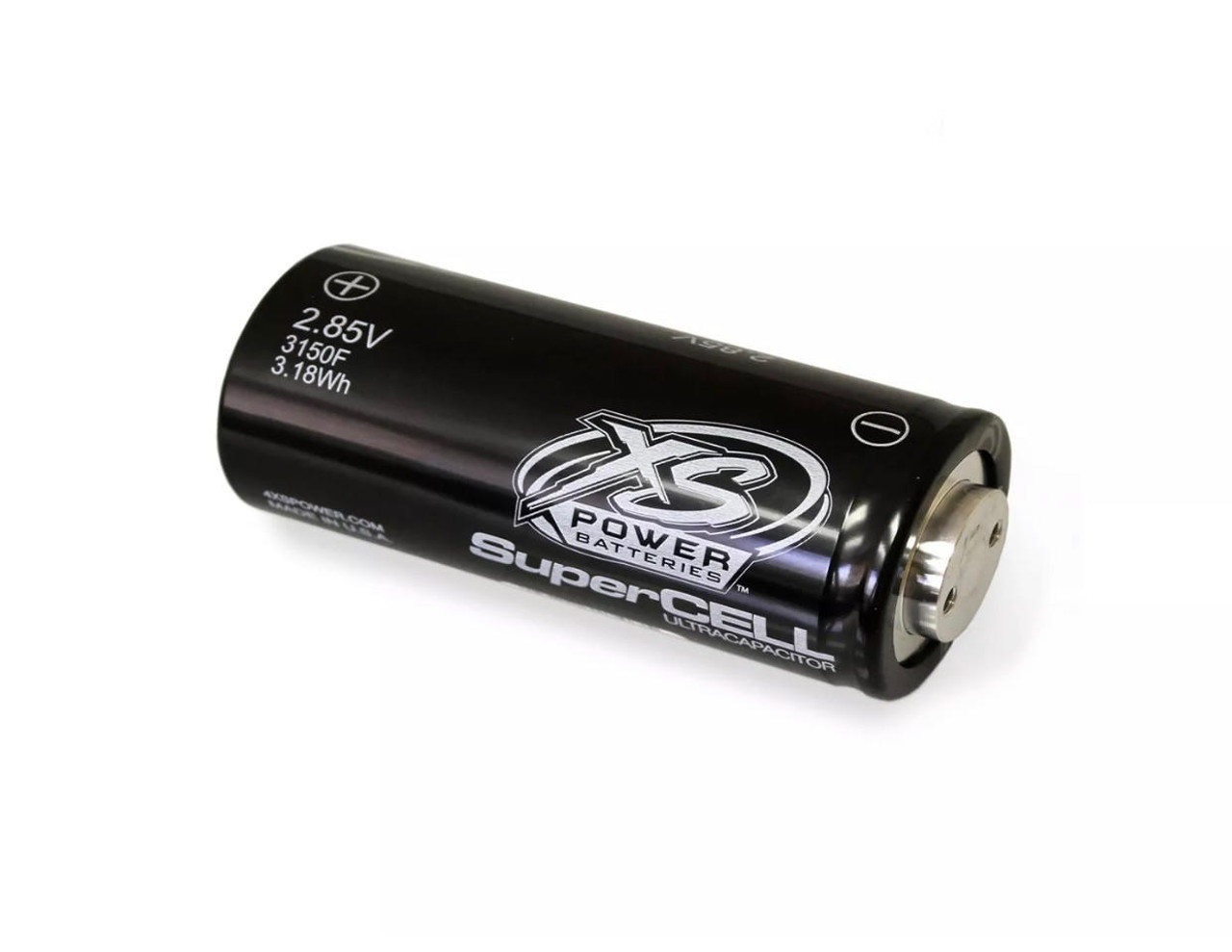 XS Power 33-1200 2.85V 3150F SuperCell Ultra Capacitor Single Cap 