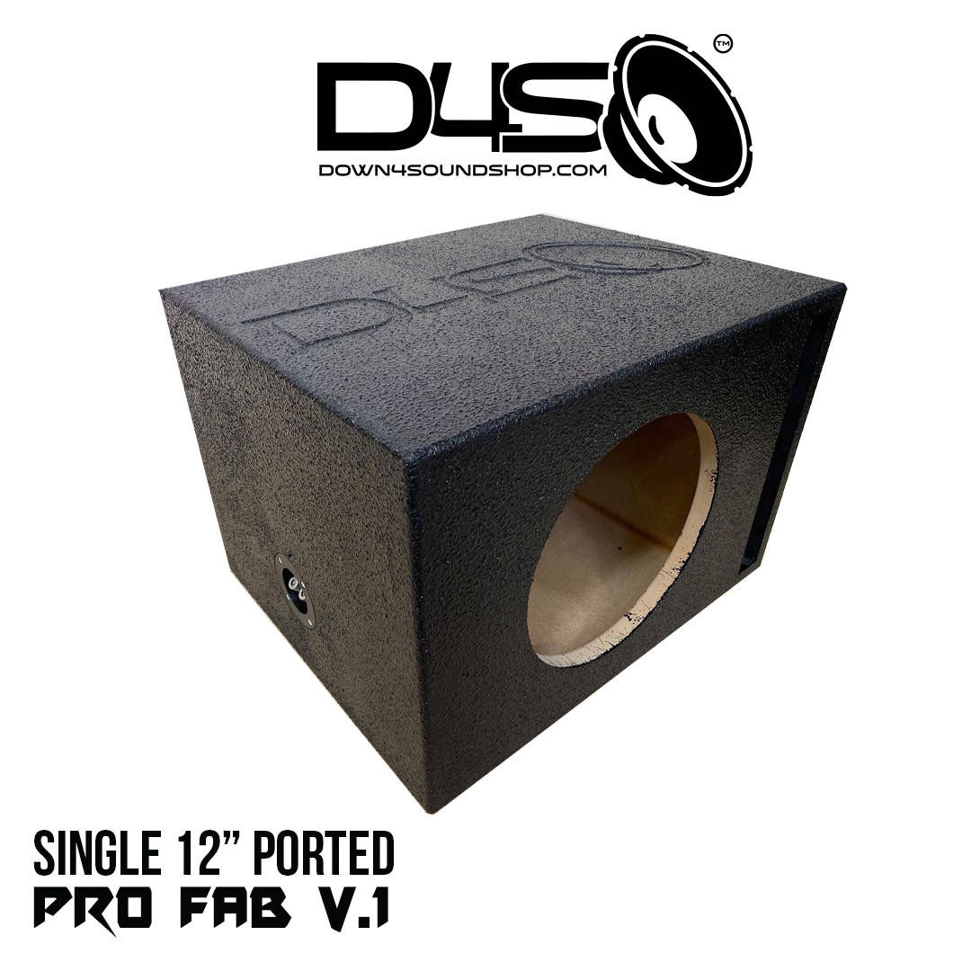 1 12 Team D4S BIRCH PROFAB v2 KERFPort Subwoofer Enclosure