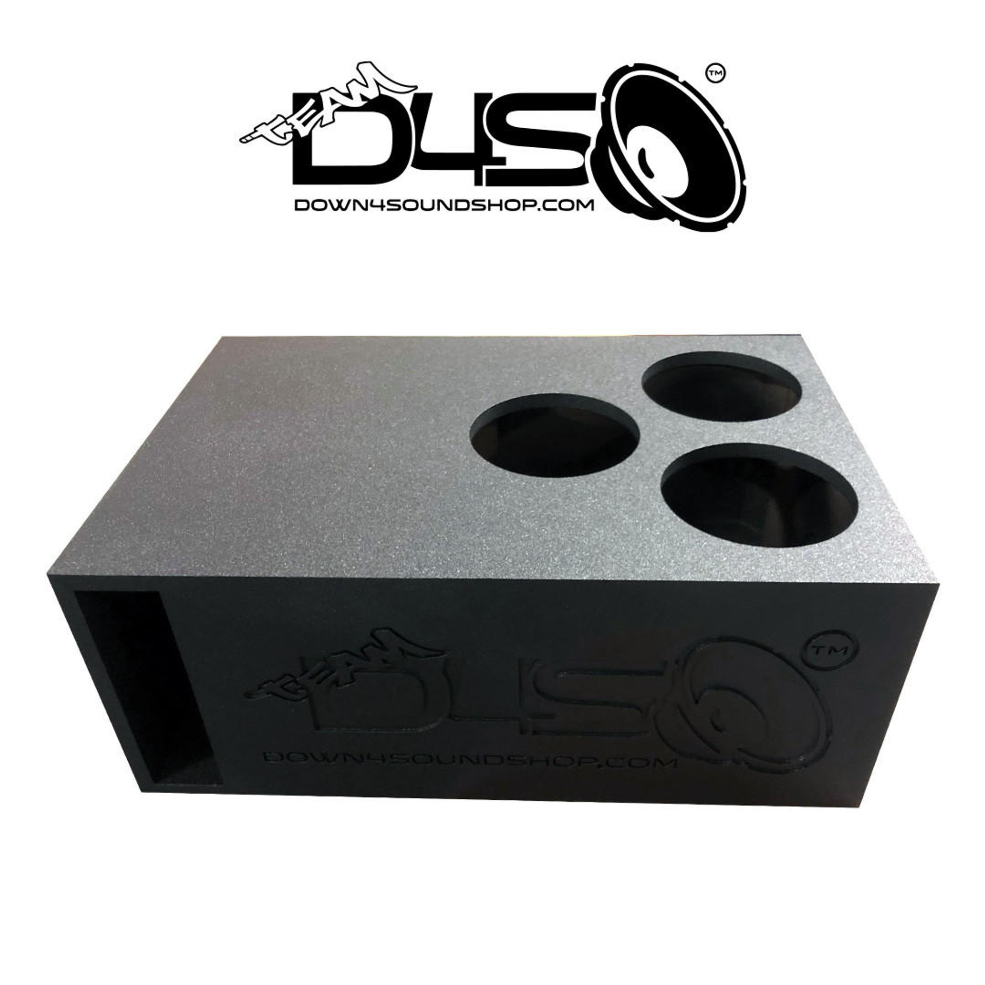 Down 4 Sound Quad 6.5" or 8" Custom Sub Boxes with Kerf