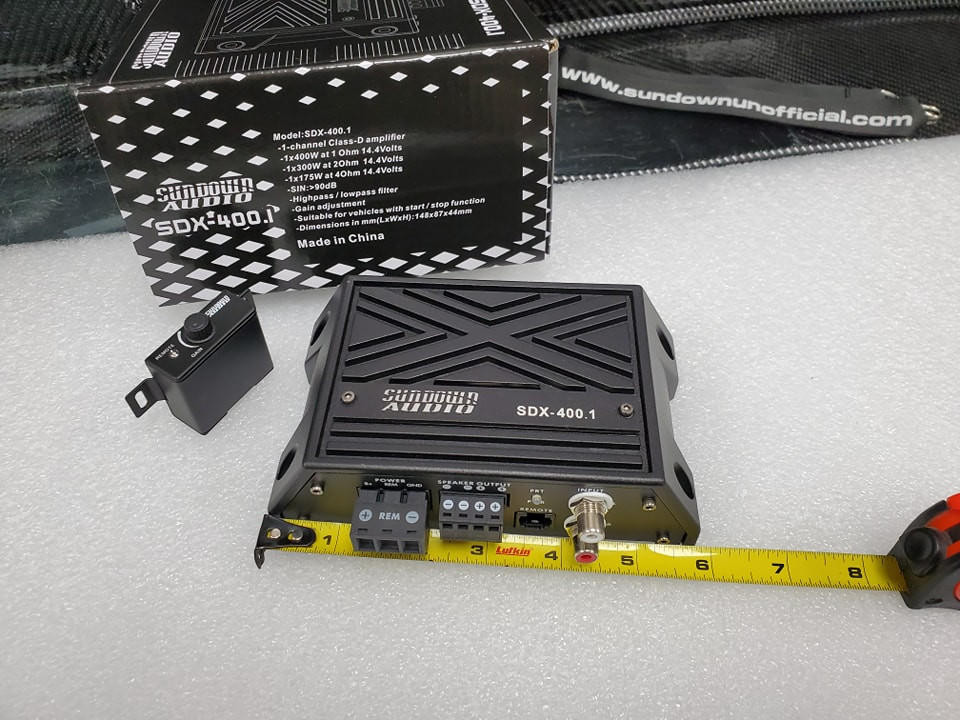 Sundown Audio SDX1200.1 (SDX Series) Marine Amplifier Monoblock 1200