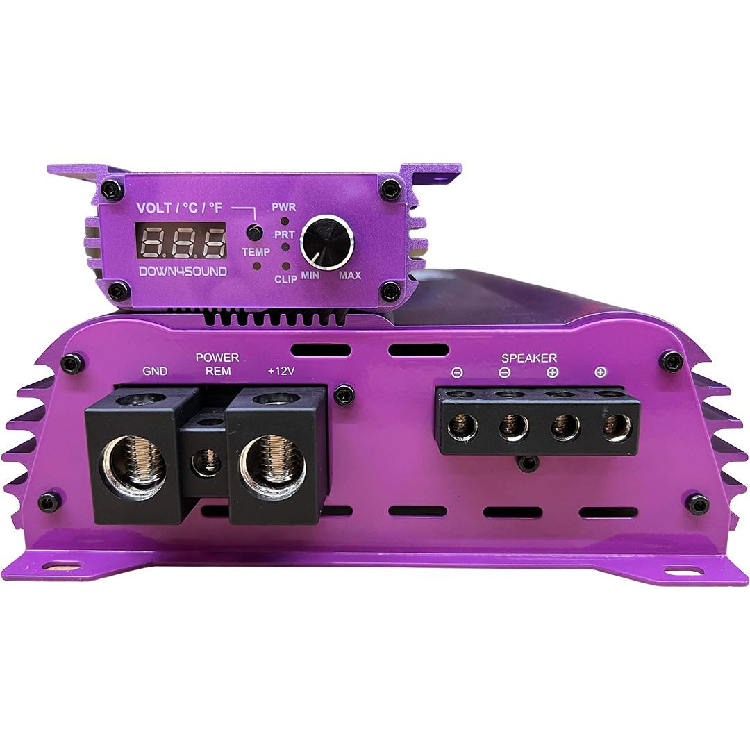 DOWN4SOUND JP23 V2 PURPLE 2800W RMS AMPLIFIER Down4Sound Shop