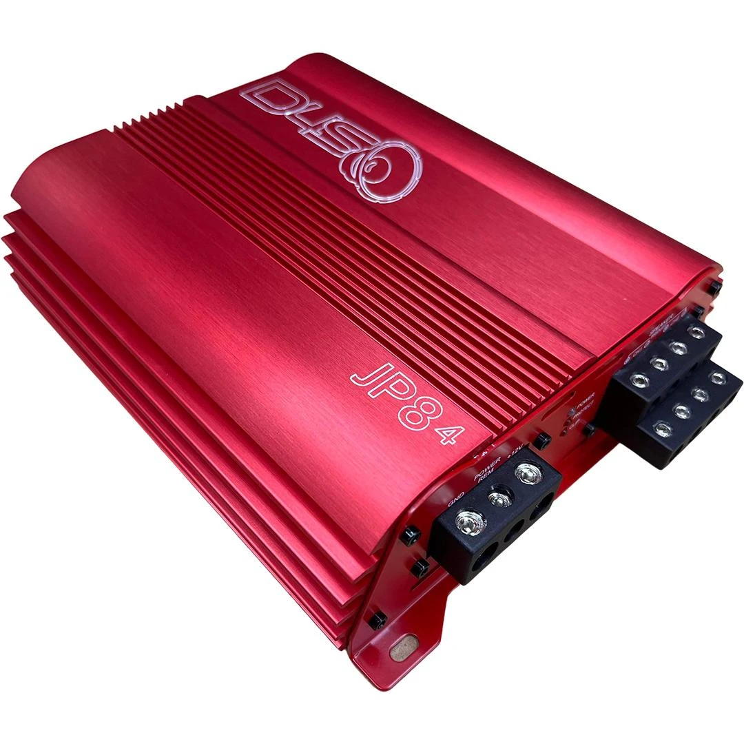 Down4Sound JP84 RED 400W RMS 4CH AMPLIFIER Down4Sound Shop