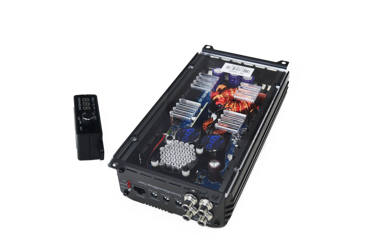 Down4Sound MM1000 (MINI MAXX) BLACK 1000W RMS Mini Car Audio