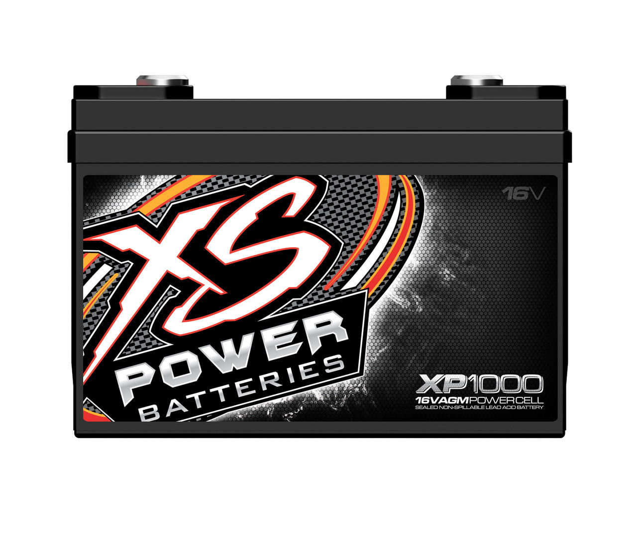 XP1000 16V AGM Battery, Max Amps 2,400A CA 675A XP1000 Down4Sound Shop