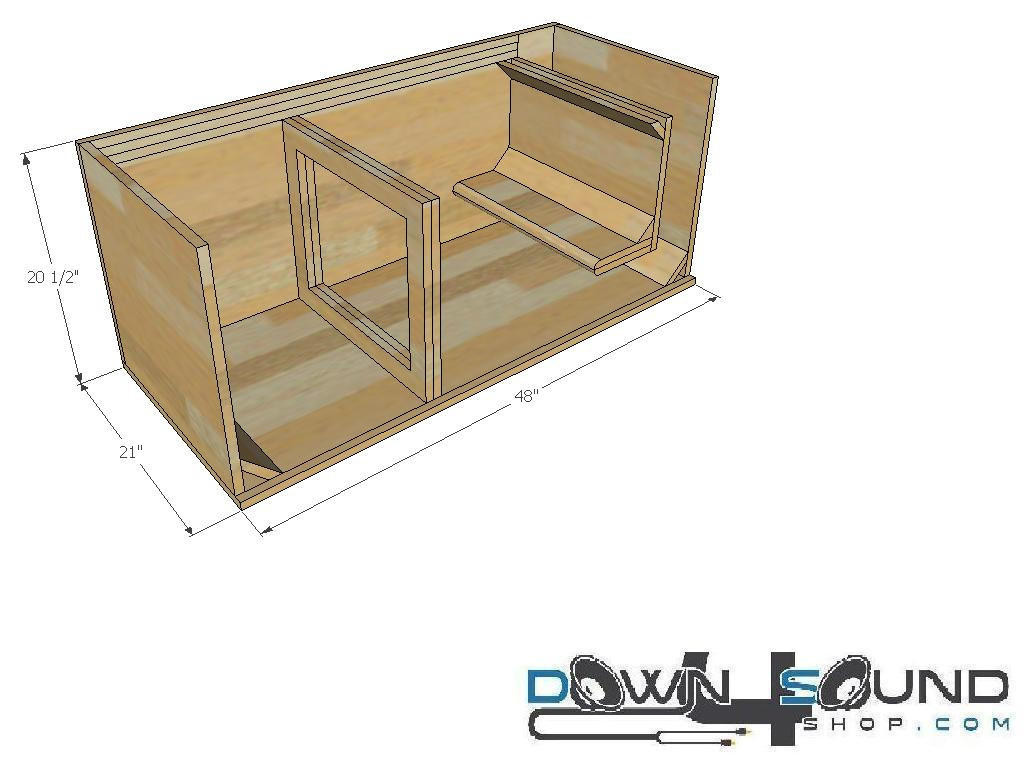 DOWN4SOUND | PORTED ENCLOSURE DESIGNS (YOU BUILD IT) - Down4Sound Shop