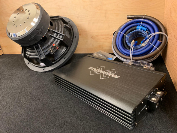 CROSSFIRE SINGLE C5 SUB PACKAGE 800W RMS PLEASE READ DESCRIPTION CROSSFIRE SINGLE C5 SUB PACKAGE 800W RMS PLEASE READ DESCRIPTION