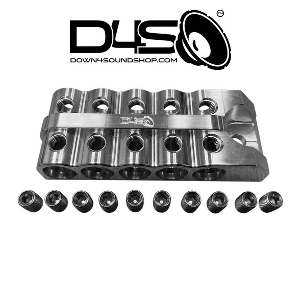 Down4Sound 10 SPOT - D4S Battery Distro Block - 1/0 AWG input