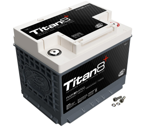 XS Power TITAN8 PWR-S5-4700 Lithium Battery Burst Discharge