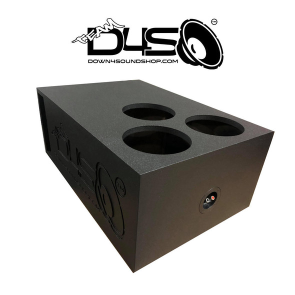 Speaker box for 4 12 hot sale inch subs