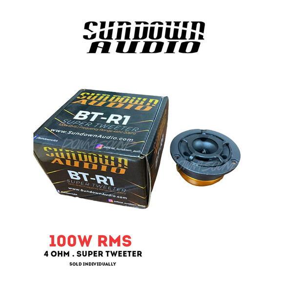 Sundown Audio BT-R1 4 OHM SUPER TWEETER EACH