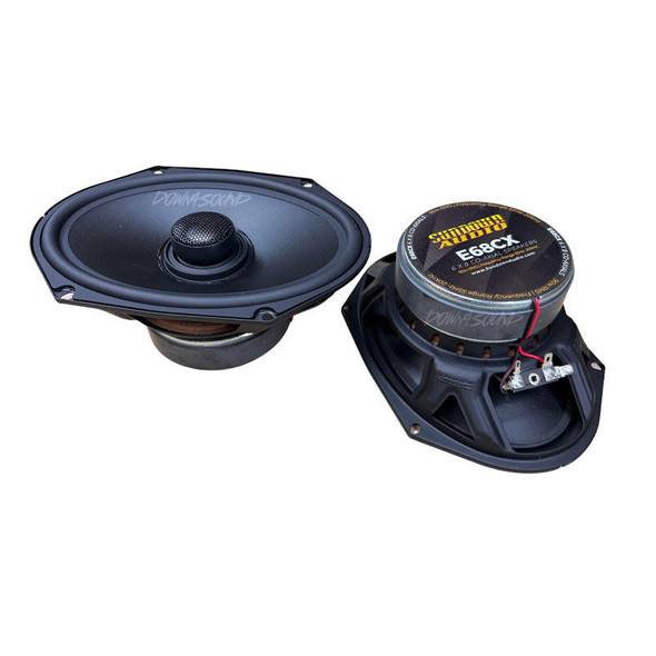 Sundown Audio E68CX - 6x8 90W RMS Coaxial speaker 4 OHM PAIR