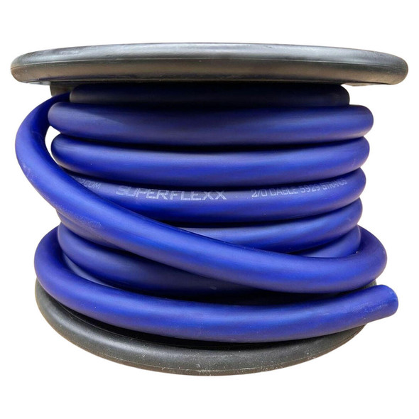 Down4Sound Down4sound 50 FT 2/0 CCA Wire BLUE