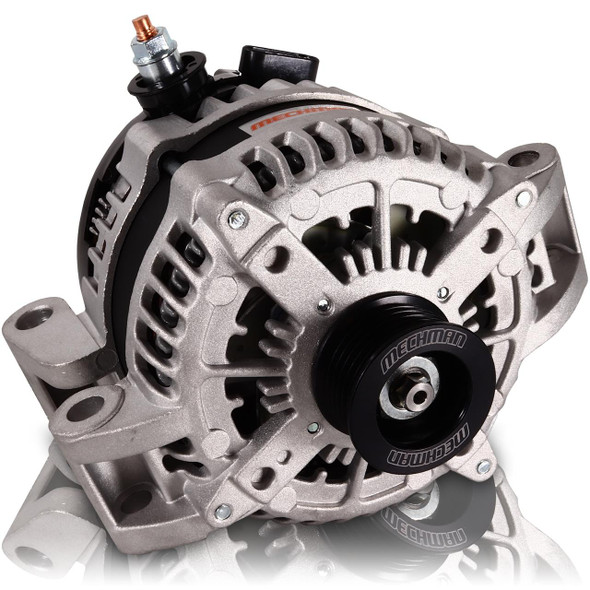 Mechman 370 Amp Elite Series T Mount Alternator For Ford