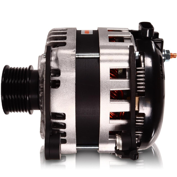 Mechman 370 Amp Alternator For VW / Golf / Jetta / Passat Turbo 6-Groove Pulley Only