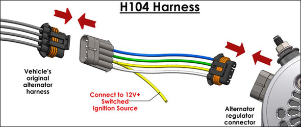 Mechman H104 Indicator Light Harness For 1996-2004 GM Truck