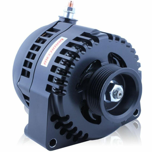 Mechman Billet Black 240 Amp Racing Alternator GM Truck LS Engine Swap