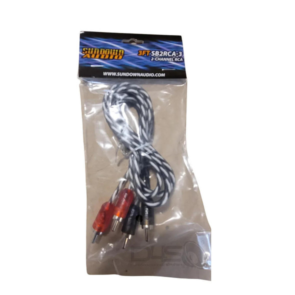 Sundown Audio Sundown Audio 3FT SB2RCA-3 2CH RCA Interconnects