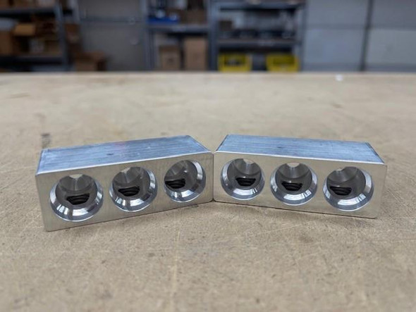 Down4Sound JP40 Buss Bars - 3 Spot - Set Screw Style