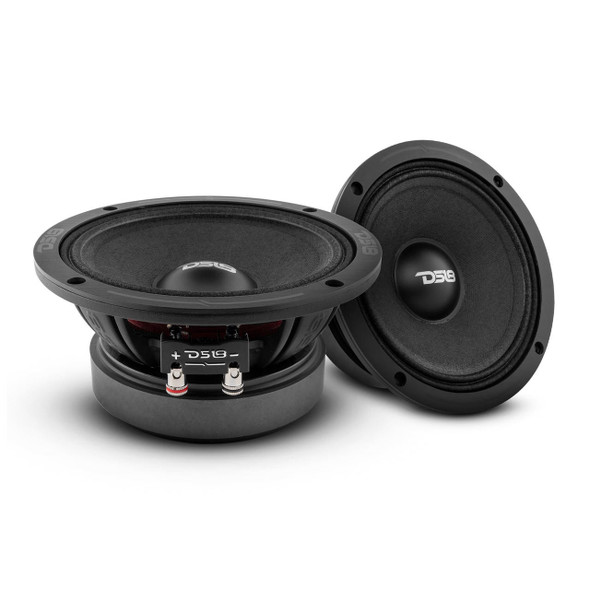 DS18 Audio DS18 PRO-ZXI6M 6.5 Mid-Range Car Audio Loudspeaker 600 Watts 8-Ohms