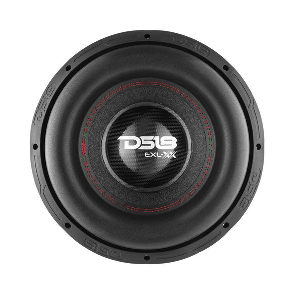 DS18 Audio DS18 EXL-XX12.4DHE 12 High Excursion Car Subwoofer 4000 Watts Dvc 4-Ohm