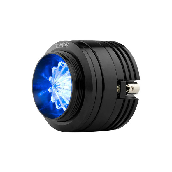 DS18 Audio DS18 PRO-TW720L 1.6 Shallow High Compression Neodymium Super Bullet Tweeter 280 Watts 1 Aluminum Voice Coil 4-Ohms WITH RGB LED Lights