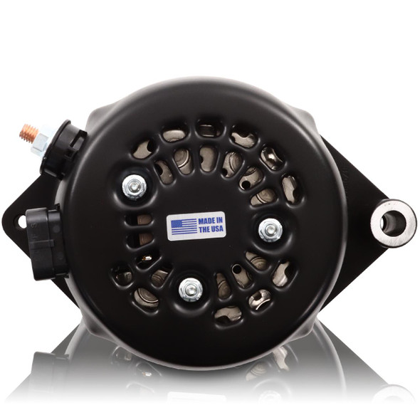  MECHMAN | S SERIES BILLET 240A RACING ALT - 6/12 FORD 6S - BLACK 