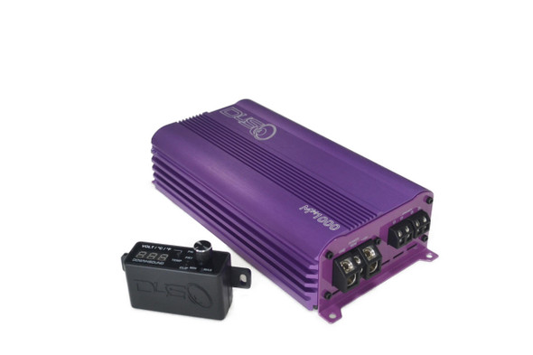 Down4Sound MM1000 (MINI MAXX) -  PURPLE | 1000W RMS Mini Car Audio Amplifier