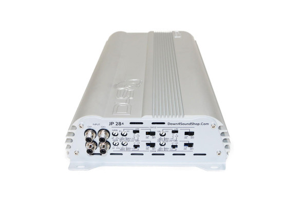 Down4Sound DOWN4SOUND JP284 - WHITE SILVER | 2000W 4 Channel Amplifier