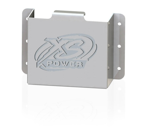 XS Power 545 Stamped Aluminum Side Mount Box with no Window