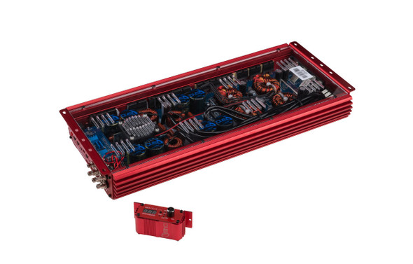 Down4Sound DOWN4SOUND JP77 RED | 3000W RMS - 7 Channel Amplifier