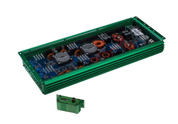 Down4Sound DOWN4SOUND JP77  GREEN | 3000W RMS - 7 Channel Amplifier