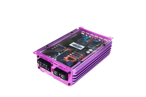 Down4Sound DOWN4SOUND MM504 (MINI MAXX) - Purple | 500W RMS MINI 4 CH Car Audio Amplifier 