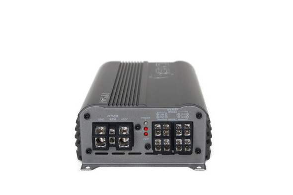 Down4Sound DOWN4SOUND MM504 (MINI MAXX) - Gray | 500W RMS MINI 4 CH Car Audio Amplifier