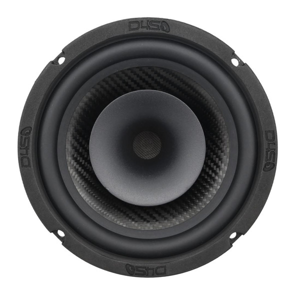 Down4Sound DOWN4SOUND CFX-PROx658H - 6.5" Carbon Fiber NEO 2-Way Full Range Pro Audio Coaxial Speaker - 200W RMS, 8 Ohm 