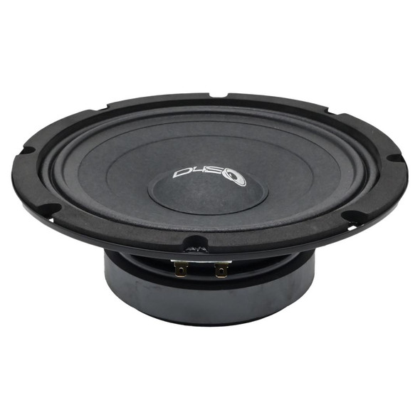 Down4Sound DOWN4SOUND D4S-SF804 - 8" Shallow Mount Midrange Speaker - 110W RMS, 4 Ohm High-Performance Audio Driver